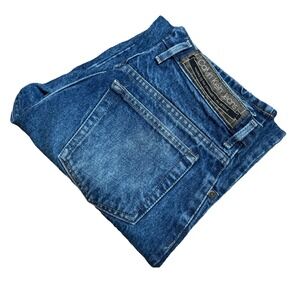 Vintage Calvin Klein Jeans Men's 29x33 Button Fly Straight Leg Blue Denim USA